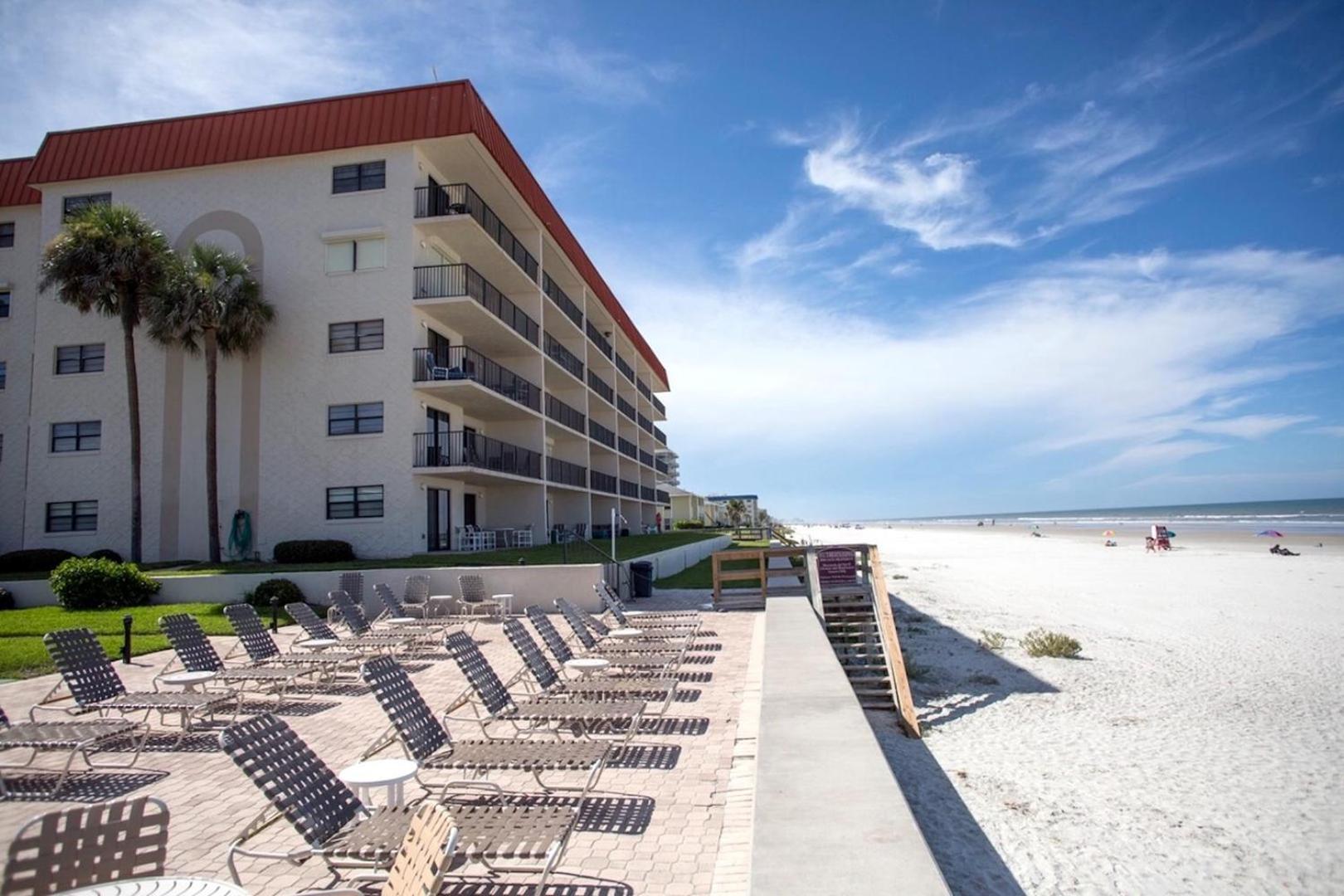 507- Ocean View 2 Bedroom Top Floor New Smyrna Beach Exterior photo