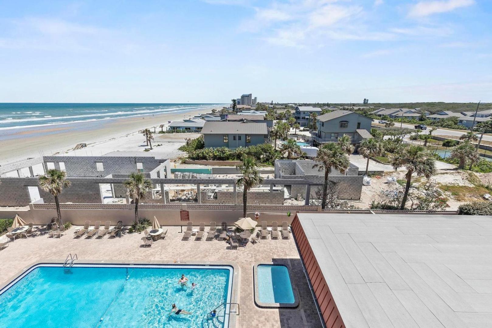 507- Ocean View 2 Bedroom Top Floor New Smyrna Beach Exterior photo